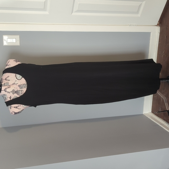 Cotton lounge dress - Picture 1 of 2